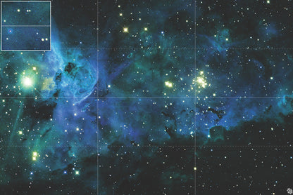Mats by Mars: Nebula Storm Tabletop Wargaming Space Play Mat