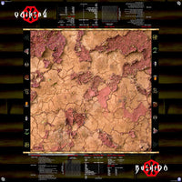 GCT Studios BUSHIDO PlayerAid Play Mat by Mats by Mars