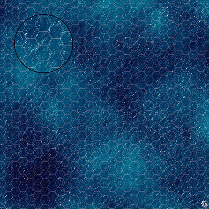 Dark Caribbean Tropical Play Mat - Premium Tabletop Wargaming Surface by Mats by Mars