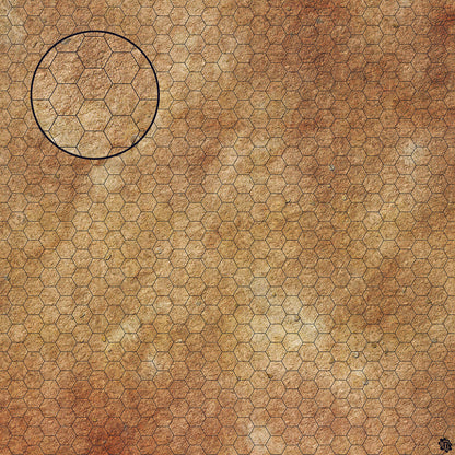 Swallowing Sand Desert Play Mat - Premium Tabletop Wargaming Surface by Mats by Mars