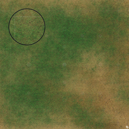 Mats by Mars: Grassy Spring Tabletop Wargaming Play Mat