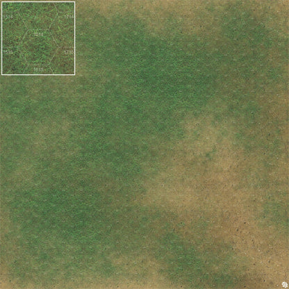 Mats by Mars: Grassy Spring Tabletop Wargaming Play Mat