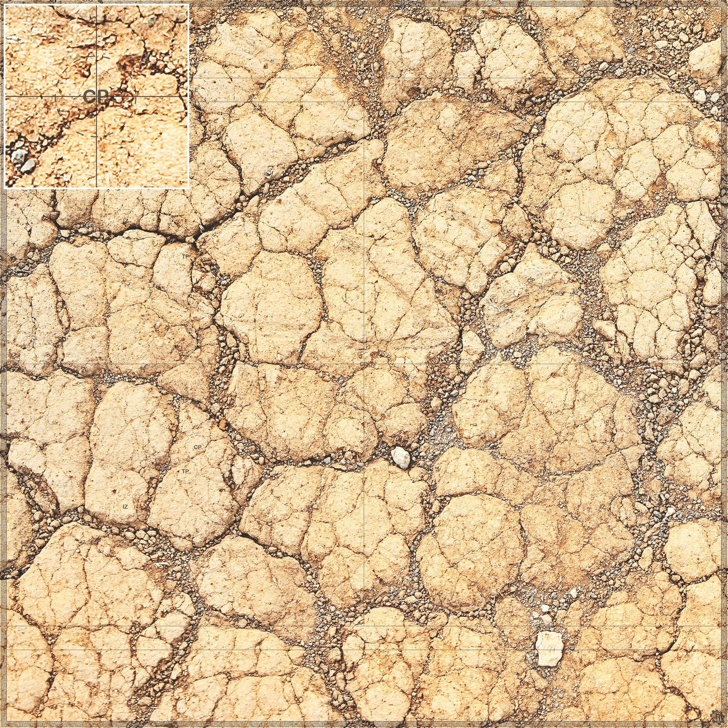 Mats by Mars: Desert Tabletop Wargaming Play Mat