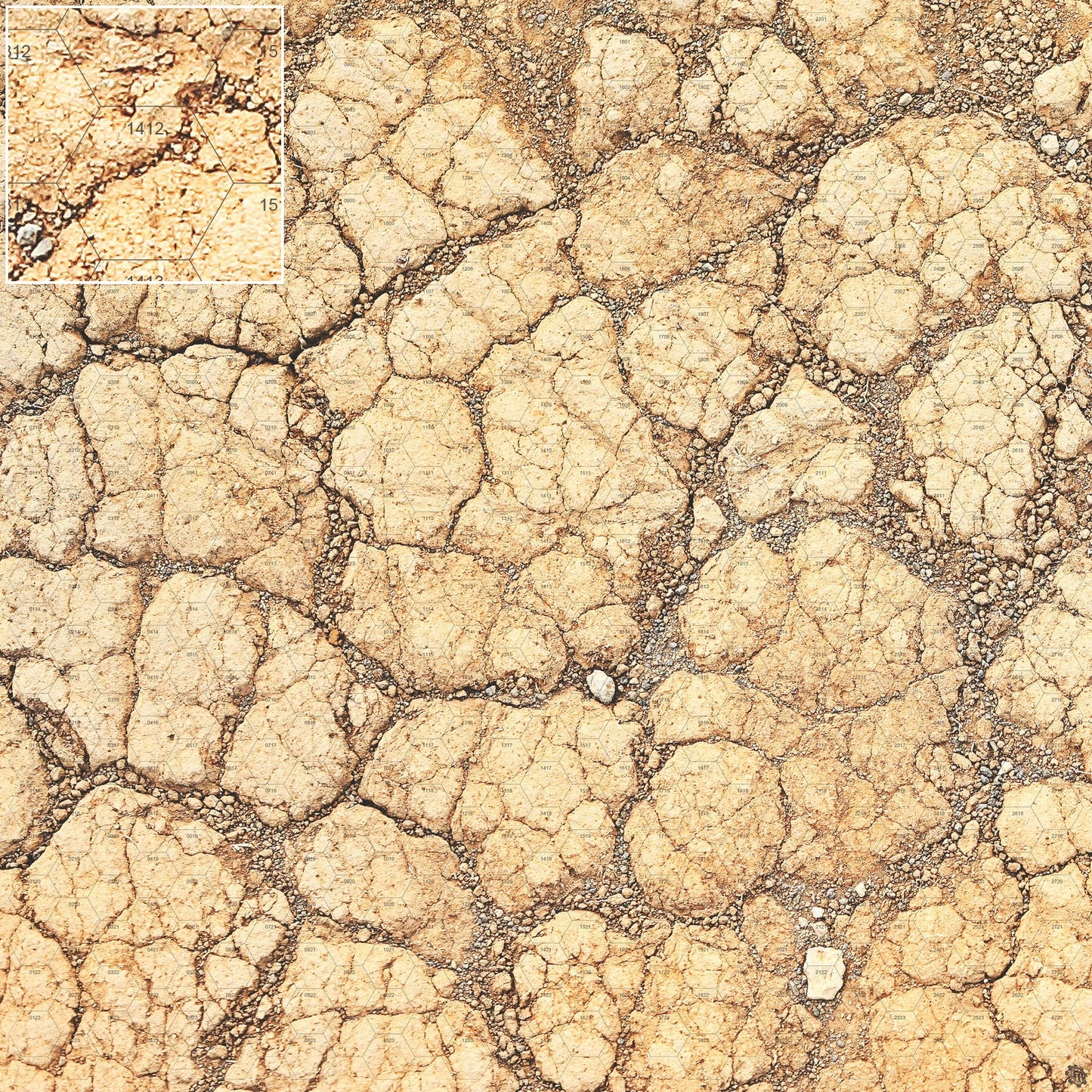 Mats by Mars: Desert Tabletop Wargaming Play Mat