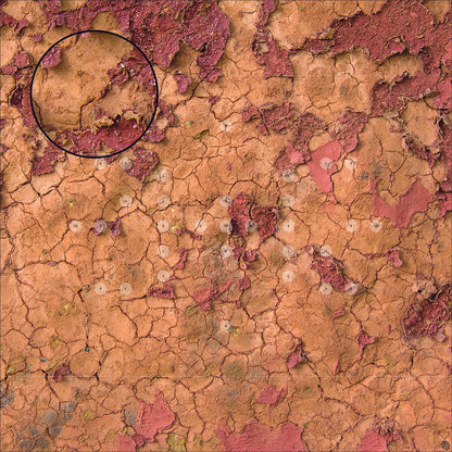 Badlands Wasteland Play Mat - Premium Tabletop Wargaming Surface by Mats by Mars
