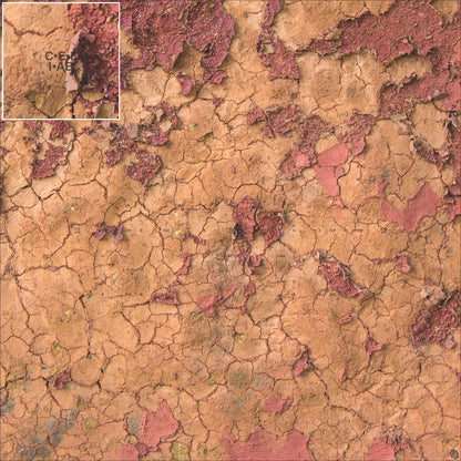 Badlands Wasteland Play Mat - Premium Tabletop Wargaming Surface by Mats by Mars