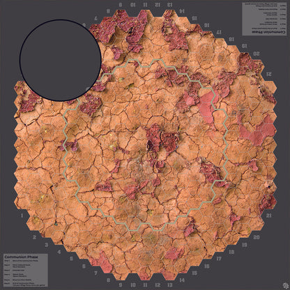 Badlands Wasteland Play Mat - Premium Tabletop Wargaming Surface by Mats by Mars