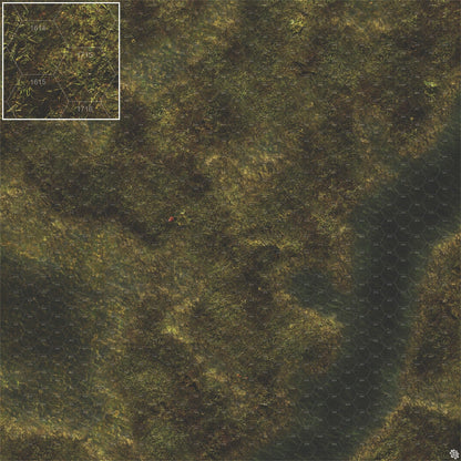 Swamplands Bog Play Mat - Premium Tabletop Wargaming Surface by Mats by Mars
