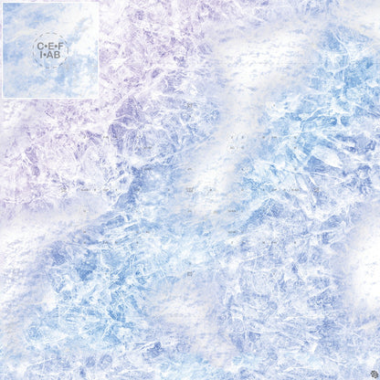 Mats by Mars: Frozen Lake Tabletop Wargaming Play Mat
