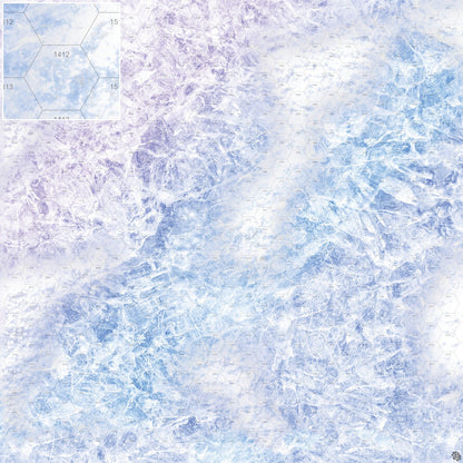 Mats by Mars: Frozen Lake Tabletop Wargaming Play Mat