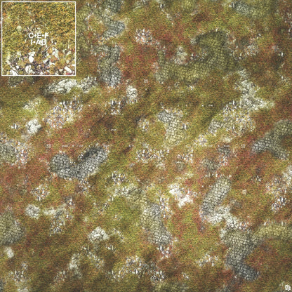 Mats by Mars: Abandoned City Tabletop Wargaming Play Mat