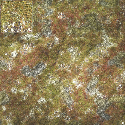 Mats by Mars: Abandoned City Tabletop Wargaming Play Mat