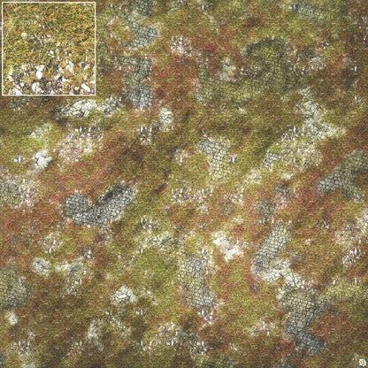 Mats by Mars: Abandoned City Tabletop Wargaming Play Mat