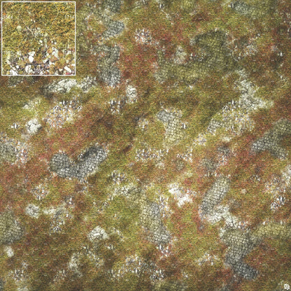 Mats by Mars: Abandoned City Tabletop Wargaming Play Mat