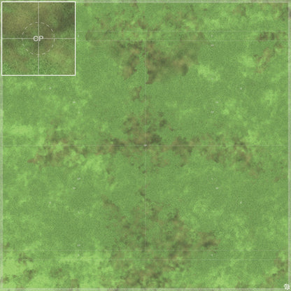 Mats by Mars: Verdant Fields Tabletop Wargaming Play Mat