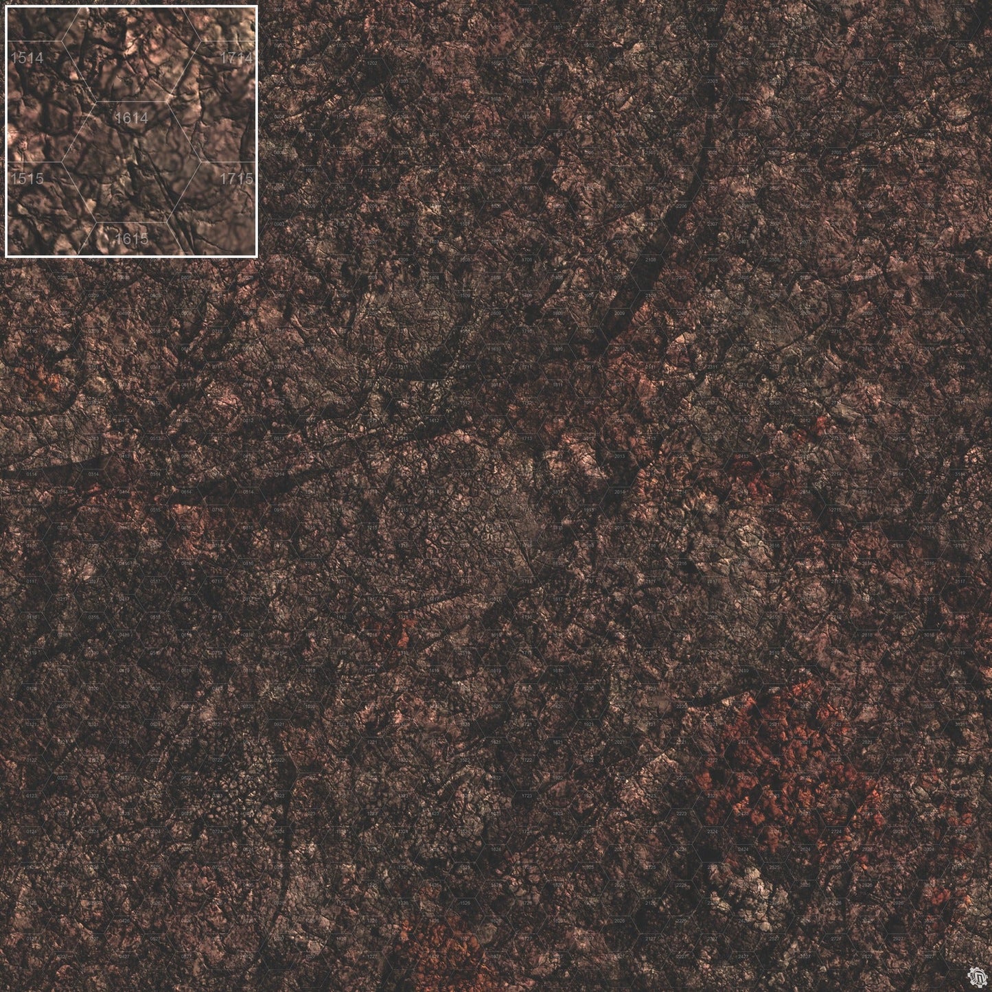 Mats by Mars: Shattered Soil Tabletop Wargaming Play Mat