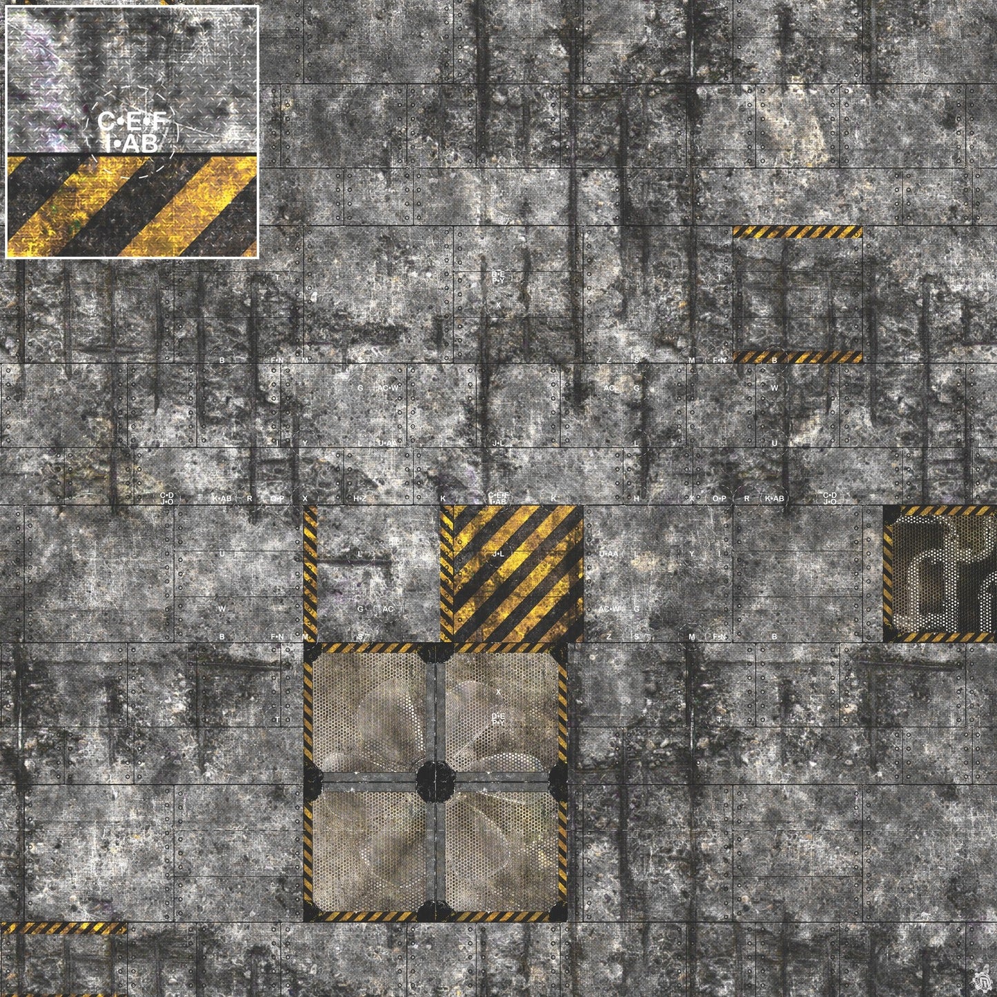 Mats by Mars: Mechanica Tabletop Wargaming Play Mat