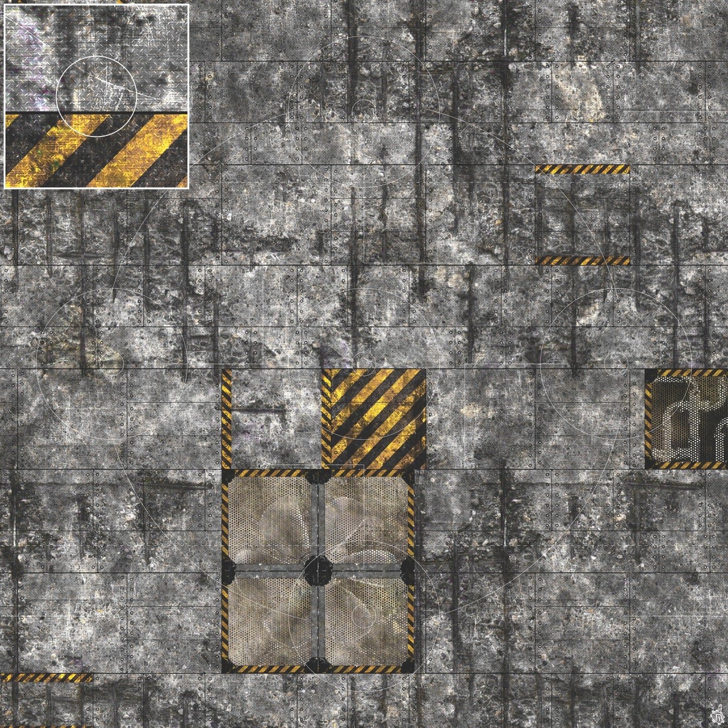 Mats by Mars: Mechanica Tabletop Wargaming Play Mat