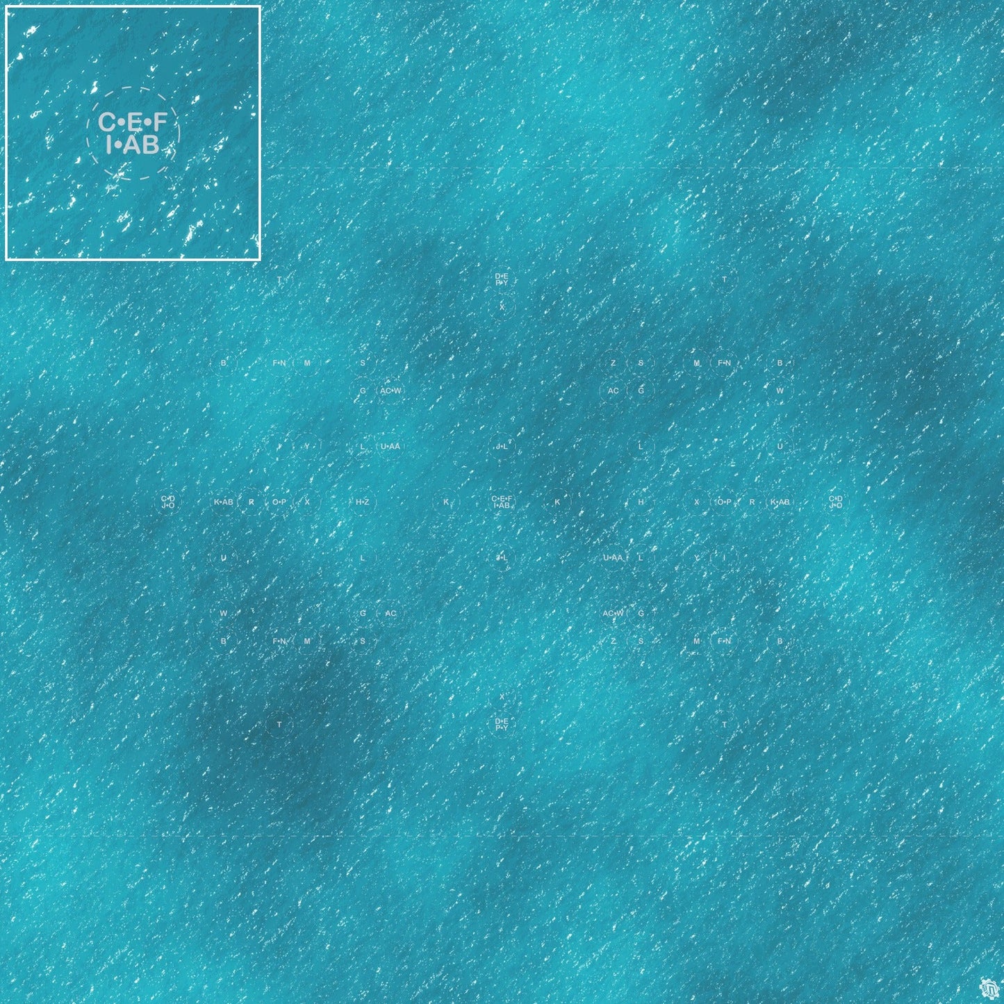 Mats by Mars: Sunny Caribbean Tabletop Wargaming Play Mat