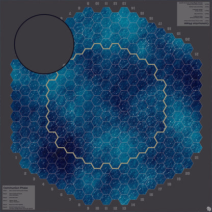 Dark Caribbean Tropical Play Mat - Premium Tabletop Wargaming Surface by Mats by Mars