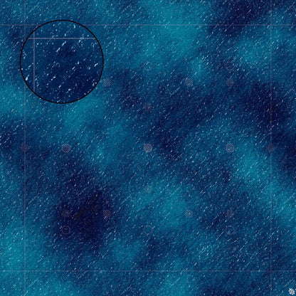 Dark Caribbean Tropical Play Mat - Premium Tabletop Wargaming Surface by Mats by Mars