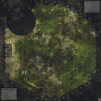 Mats by Mars: Forgotten Temple (Altar) Tabletop Wargaming Play Mat