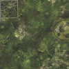 Mats by Mars: Forgotten Temple (Basin) Tabletop Wargaming Play Mat