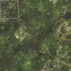 Mats by Mars: Forgotten Temple (Basin) Tabletop Wargaming Play Mat