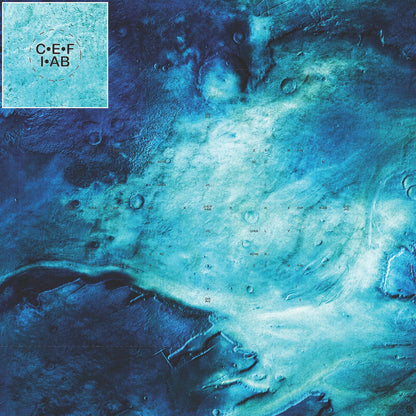 Rimecrust Frozen Tundra Play Mat - Premium Tabletop Wargaming Surface by Mats by Mars
