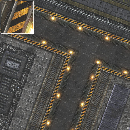 Mats by Mars: Factory Floor Tabletop Wargaming Play Mat