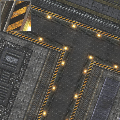 Mats by Mars: Factory Floor Tabletop Wargaming Play Mat