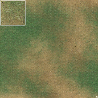 Mats by Mars: Grassy Spring Tabletop Wargaming Play Mat