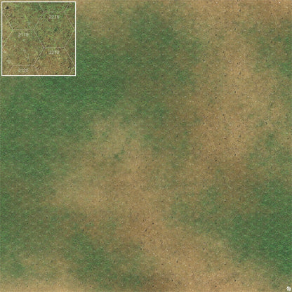 Mats by Mars: Grassy Spring Tabletop Wargaming Play Mat