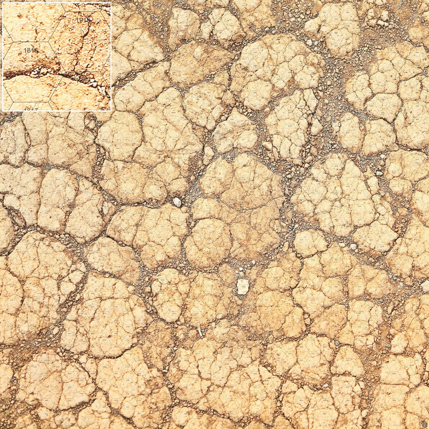 Mats by Mars: Desert Tabletop Wargaming Play Mat