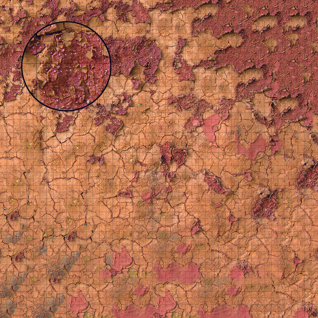 Badlands Wasteland Play Mat - Premium Tabletop Wargaming Surface by Mats by Mars