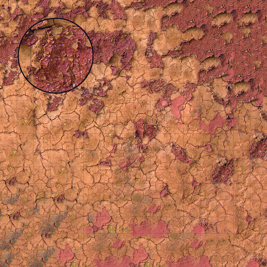 Badlands Wasteland Play Mat - Premium Tabletop Wargaming Surface by Mats by Mars