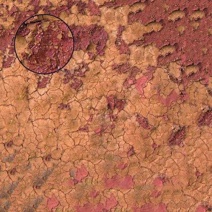 Badlands Wasteland Play Mat - Premium Tabletop Wargaming Surface by Mats by Mars