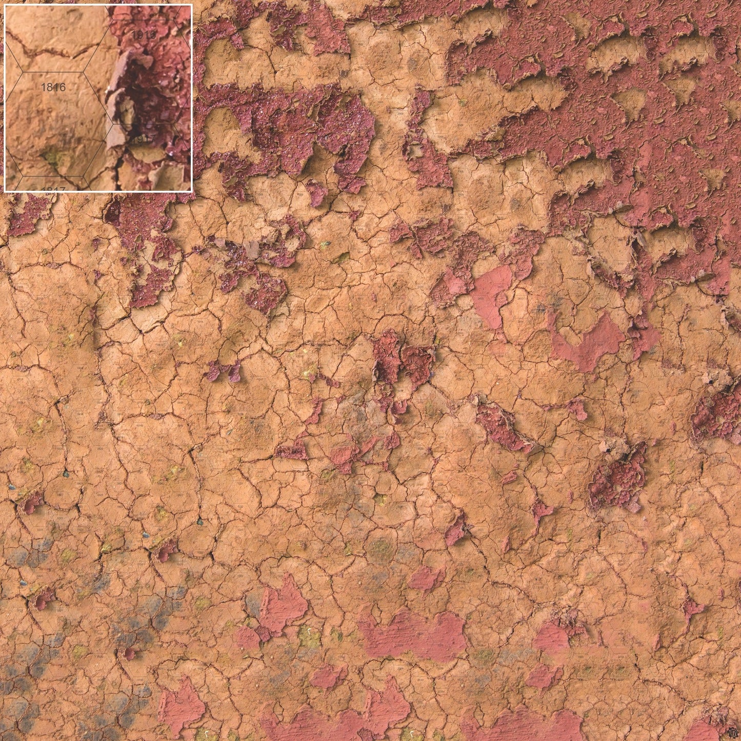 Badlands Wasteland Play Mat - Premium Tabletop Wargaming Surface by Mats by Mars