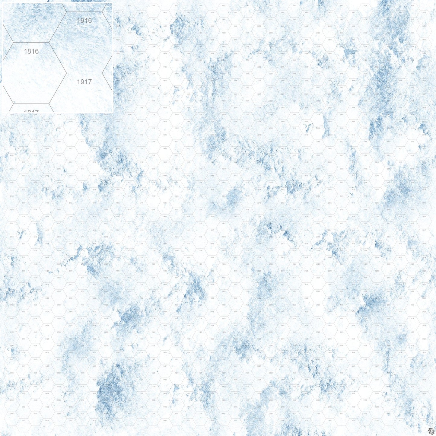 Mats by Mars: Winter's Wrath Tabletop Wargaming Play Mat