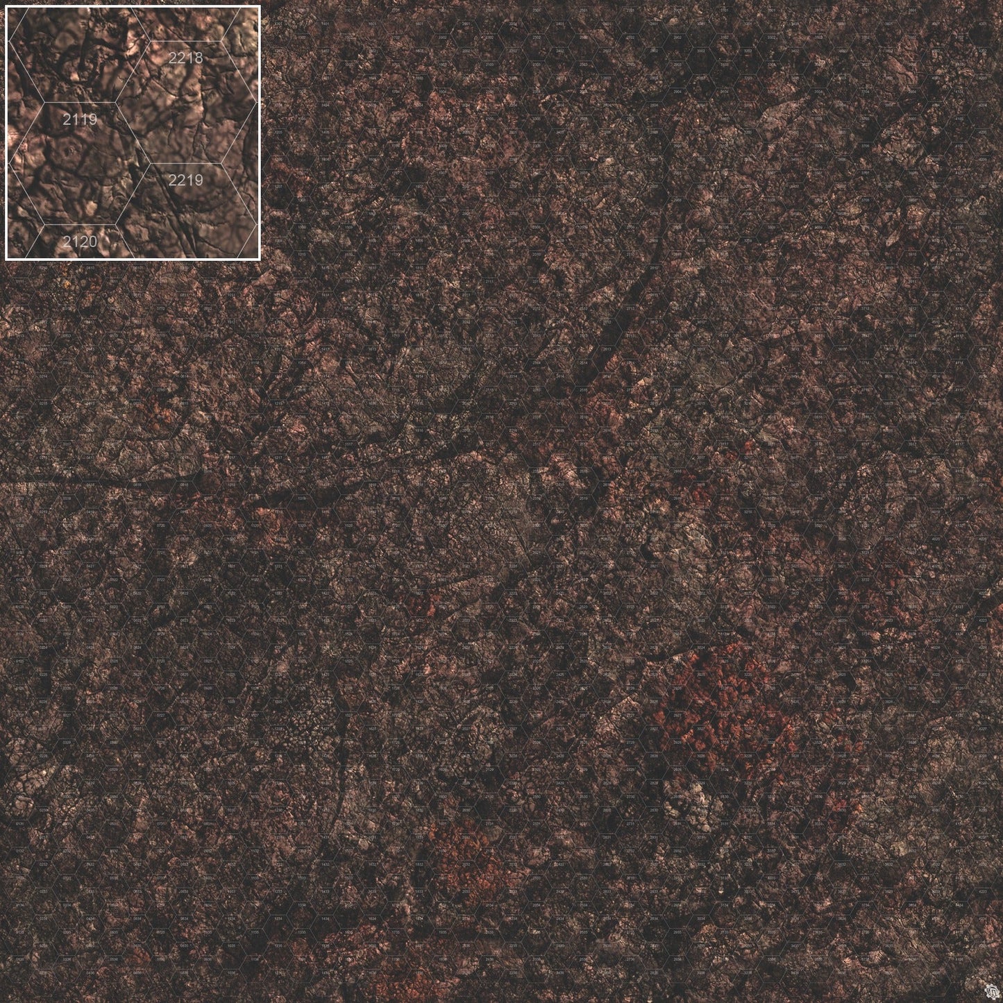 Mats by Mars: Shattered Soil Tabletop Wargaming Play Mat