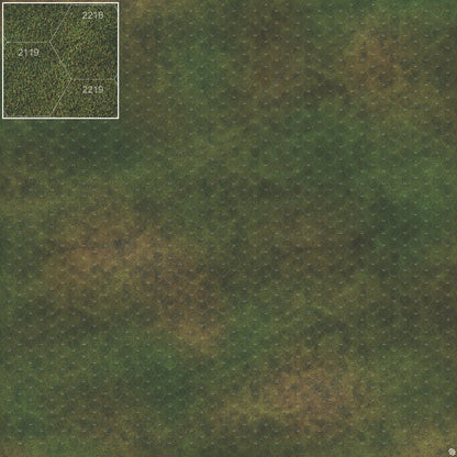 Mats by Mars: Green Meadow Tabletop Wargaming Play Mat