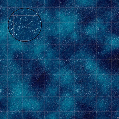 Dark Caribbean Tropical Play Mat - Premium Tabletop Wargaming Surface by Mats by Mars