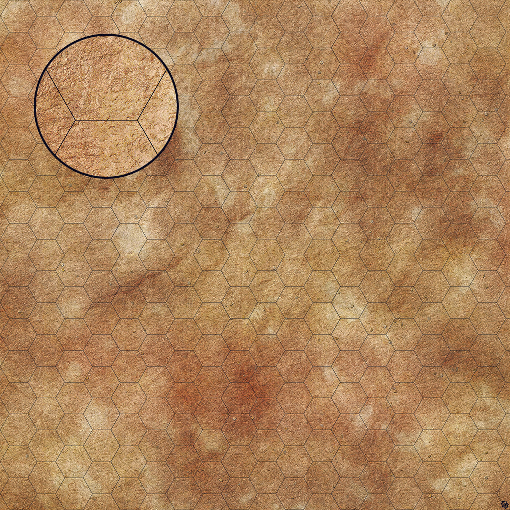 Swallowing Sand Desert Play Mat - Premium Tabletop Wargaming Surface by Mats by Mars
