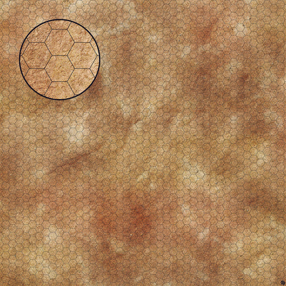 Swallowing Sand Desert Play Mat - Premium Tabletop Wargaming Surface by Mats by Mars