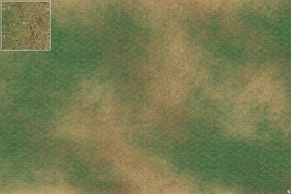 Mats by Mars: Grassy Spring Tabletop Wargaming Play Mat
