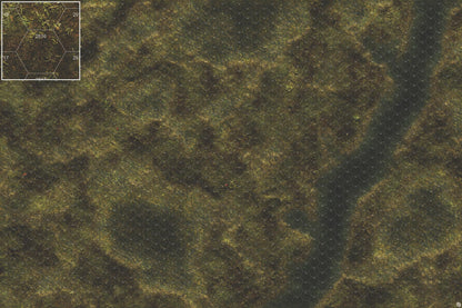 Swamplands Bog Play Mat - Premium Tabletop Wargaming Surface by Mats by Mars