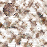 Mats by Mars: Snowy Tundra Tabletop Wargaming Play Mat