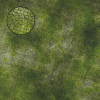 Mats by Mars: Overgrown Cobbles Tabletop Wargaming Play Mat