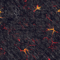 Mats by Mars: Molten Crust Tabletop Wargaming Play Mat