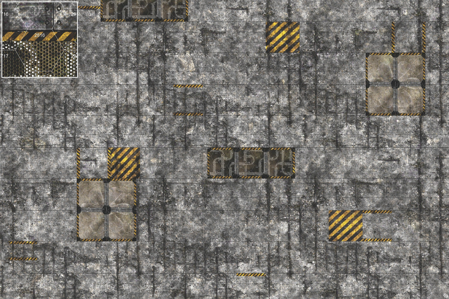Mats by Mars: Mechanica Tabletop Wargaming Play Mat